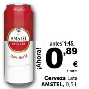 Masymas Cerveza Lata AMSTEL, 0,5 L oferta