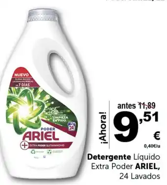 Masymas Detergente Cápsulas Sensaciones o Extra Poder ARIEL, 12 u oferta