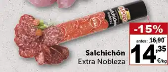 Masymas Salchichón Extra Nobleza oferta