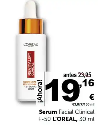 Masymas Serum Facial Clinical F-50 L'OREAL, 30 ml oferta
