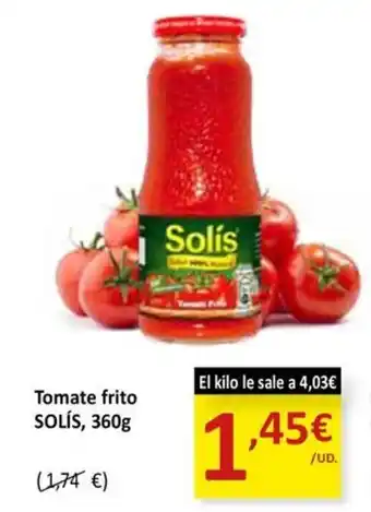 SPAR Tomate frito SOLÍS, 360g oferta