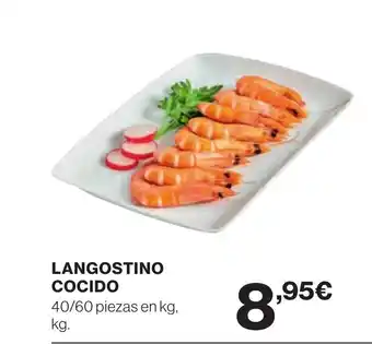 Hipercor LANGOSTINO COCIDO oferta