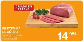 Hipercor FILETES 1ª A DE AÑOJO oferta