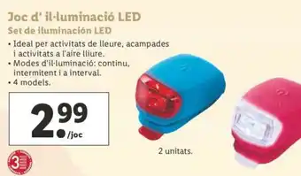 Lidl Joc d'il-luminació LED Set de iluminación LED oferta