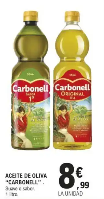 E.Leclerc ACEITE DE OLIVA "CARBONELL" . oferta