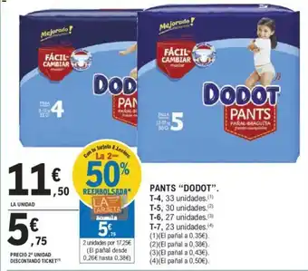 E.Leclerc PANTS "DODOT". oferta