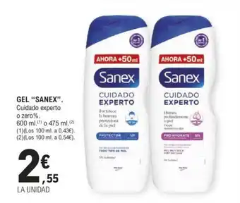 E.Leclerc GEL "SANEX". oferta