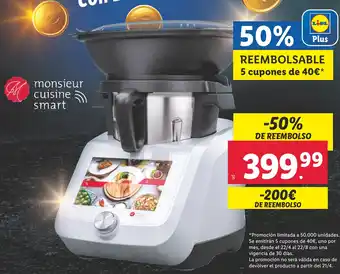 Lidl monsieur cuisine smart oferta