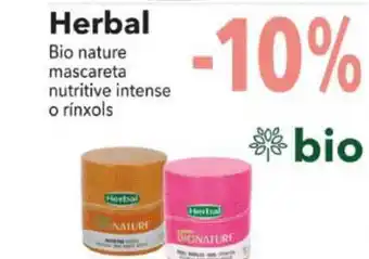 Clarel Herbal Bio Nature Mascareta Nutritive Intense O RÍnxols oferta