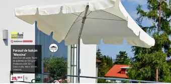 Bauhaus Sunfun Parasol De Balcón 'Messina' 180x120cm oferta