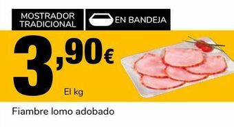 Supeco Fiambre lomo adobado oferta
