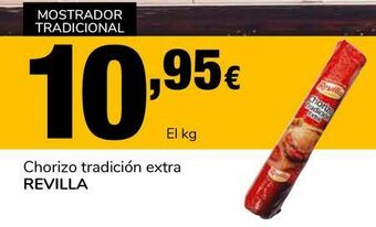 Supeco Chorizo tradición extra revilla oferta