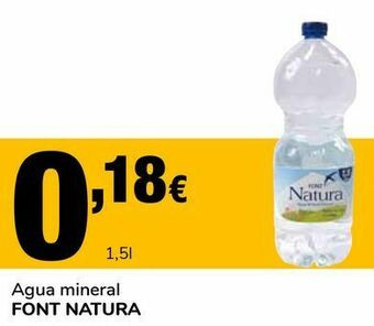 Supeco Agua mineral font natura oferta