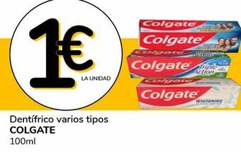 Supeco Dentífrico varios tipos colgate oferta