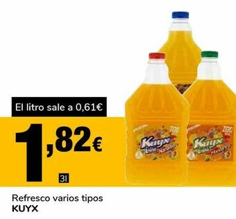 Supeco Refresco varios tipos kuyx oferta