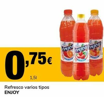 Supeco Refresco varios tipos enjoy oferta