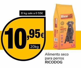 Supeco Alimento seco para perros ricodog oferta