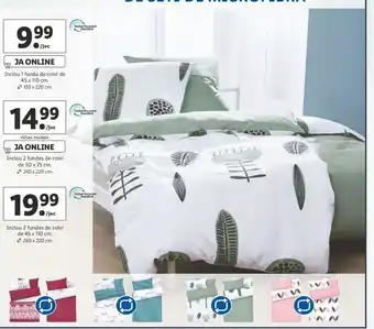 Lidl Inclou 1 funda de coixi de 45 x 110cm. 150 x 220cm oferta