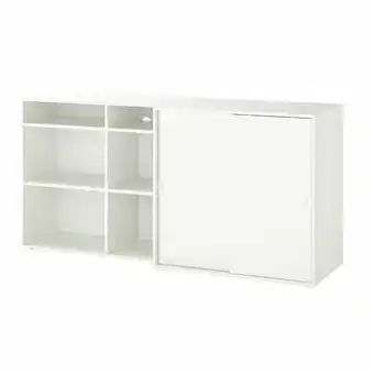 IKEA Vihals Combinación de almacenaje, blanco, 190x47x90 cm oferta