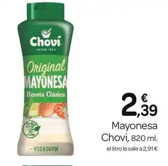 Supermercados El Jamón Mayonesa Chovi 820ml oferta