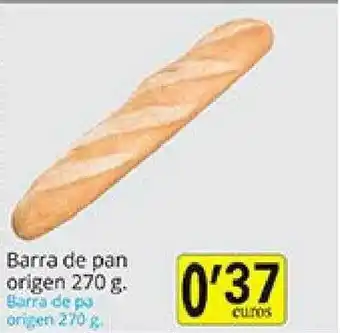 Supermercados Bip Bip Barra De Pan Origen 270g oferta