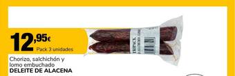 Supeco Chorizo Salchichón Y Lomo Embuchado Deleite De Alacena oferta
