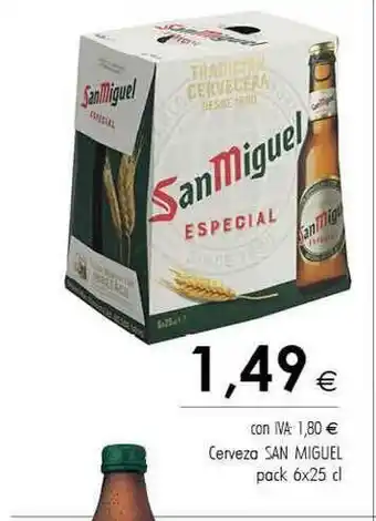 Cash Ifa Cerveza San Miguel 6x25cl oferta