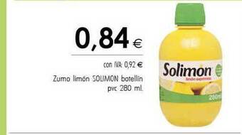 Cash Ifa Zumo Limón Solimon oferta