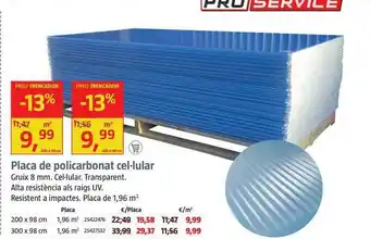 Bauhaus Placa De Policarbonat Cel-lular oferta
