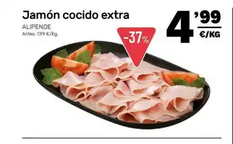 AhorraMas Jamón Cocido Extra Alipende oferta