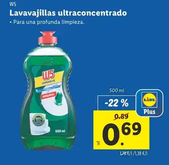 Lidl Lavavajillas ultraconcentrado oferta