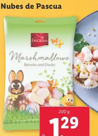 Lidl Nubes de Pascua oferta