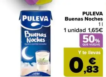 Carrefour PULEVA Buenas Noches oferta