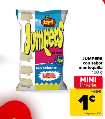 Carrefour JUMPERS con sabor mantequilla oferta