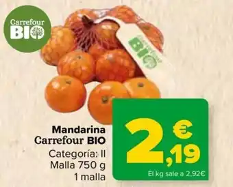 Carrefour Mandarina Carrefour BIO oferta