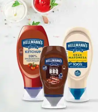 Carrefour EN TODAS las salsas y mayonesas HELLMANN'S. oferta