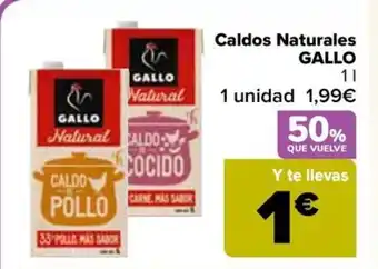 Carrefour Caldos Naturales GALLO 11 oferta