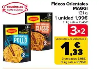 Carrefour Fideos Orientales MAGGI oferta