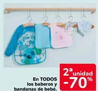 Carrefour EN TODOS los baberos y bandanas de bebé. oferta