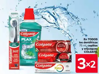 Carrefour EN TODOS los dentífricos 75 ml, cepillos y enjuagues COLGATE. oferta