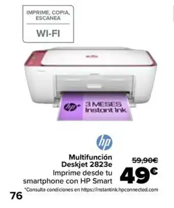 Carrefour Multifunción Deskjet 2823e oferta