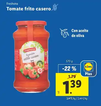 Lidl Tomate frito casero oferta