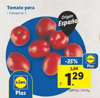 Lidl Tomate pera oferta
