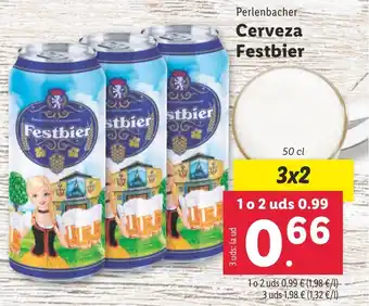 Lidl Cerveza Festbier oferta