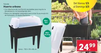 Lidl Huerto urbano oferta