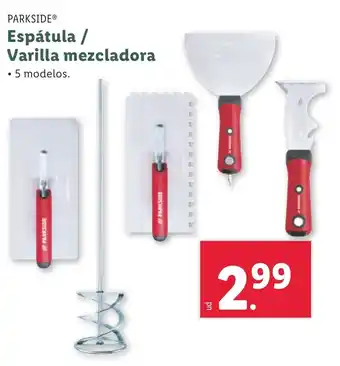 Lidl PARKSIDEⓇ Espátula / Varilla mezcladora oferta