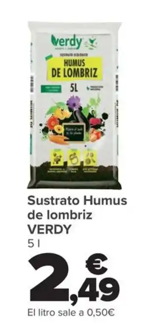 Carrefour Sustrato Humus de lombriz VERDY oferta