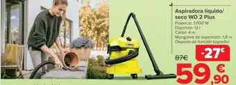 Carrefour Aspiradora líquido/ seco WD 2 Plus oferta