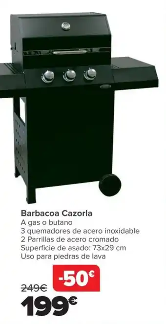 Carrefour Barbacoa Cazorla oferta