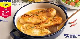 ALDI Pechuga de pollo oferta